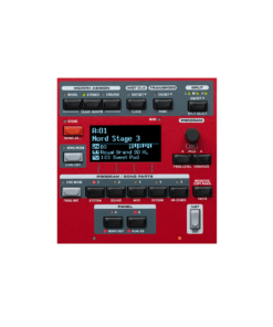 Alternative view of Nord Stage 3 88 synthesizer