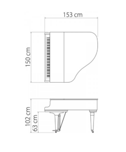 Alternative view of Kawai GL 10 E/P klavir