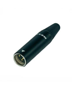 Rean RT3MC-B 3-pol mini XLR muški konektor