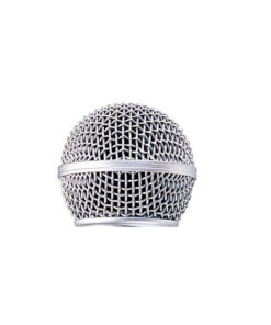 Alternative view of Shure BETA 58A / SM58 zamjenska kapica srebrna