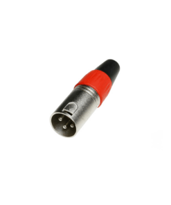 Adam Hall 7907 XLR konektor muški crveni