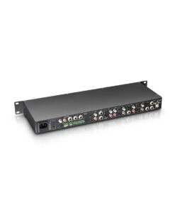 Alternative view of LD Systems 19" 2-Zone Mixer 1U