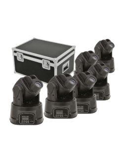 EUROLITE Set 6x LED TMH-6 + Case