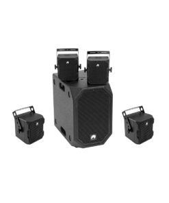 Instalacijski razglasni set BOB-10A bk + 4x BOB-4 bk