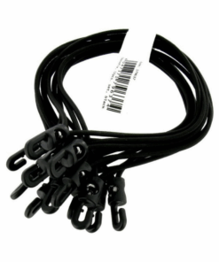 Spannfix O 4mm Black 12 pcs