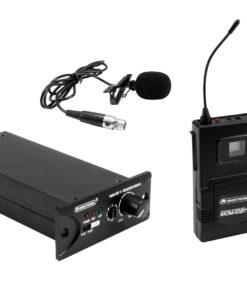 OMNITRONIC Set MOM-10BT4 Receiver module + Bodypack transmitter + Lavalier microphone