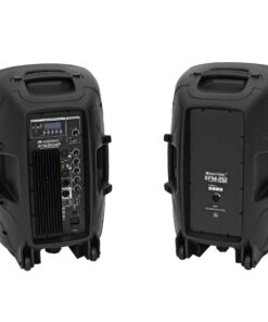Alternative view of Active 2-Way Speaker Set with Wireless Microphone