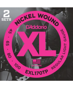 DADDARIO EXL170 ŽICE ZA BASS45-100 LONG 2-PACK