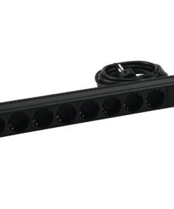 EUROLITE Distributor R19-8 1U bk 2.7m