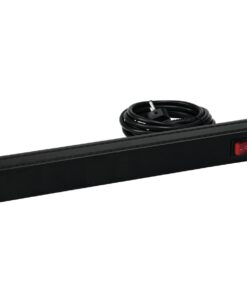 Alternative view of EUROLITE Distributor R19-8 1U bk 2.7m